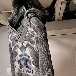 Lucky Brand medium fleece-lined hooded sweatshirt